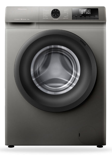 Lavatrice Hisense WF1Q8041BT 8kg Classe A Grigia Inverter 1400 giri