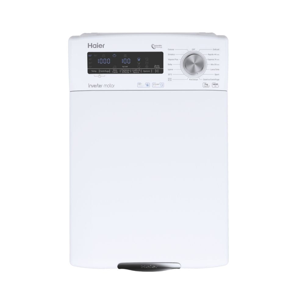 Lavatrice Haier RTXSG47TMC5-11 Carica dall’Alto 7 Kg Classe A 1400 Giri Inverter Vapore