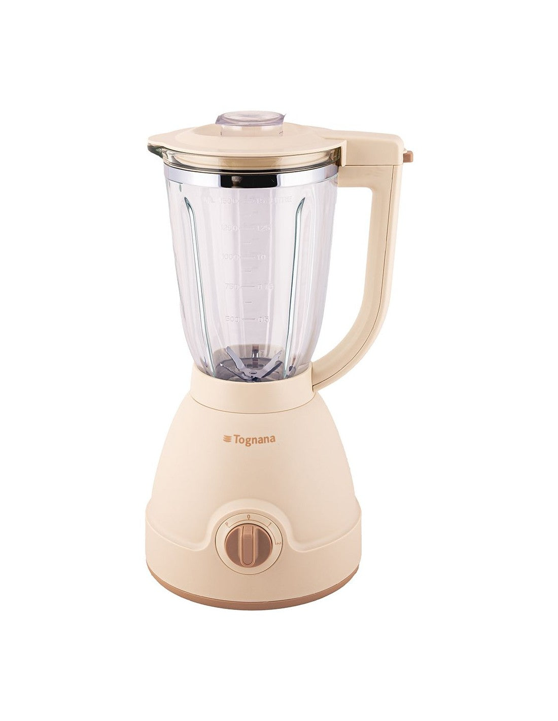 Frullatore Tognana D2DFU03IRCHA 1000W Colore Champagne Caraffa In Vetro 1.5L