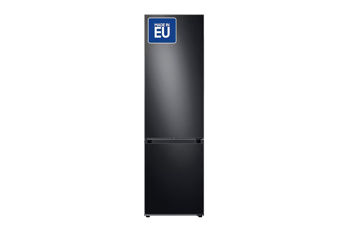 Frigorifero Combinato SAMSUNG RB38C7B6AB1 Bespoke AI 203 cm 387 L Twin Cooling Plus No Frost Antracite Classe A