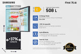 Frigorifero combinato Samsung RB50DG601EB1EF FIRST 75 AI No Frost Classe E 508 L Finitura Antracite