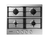 Piano Cottura Samsung NA64H3010AS 4 Fuochi A Gas Inox