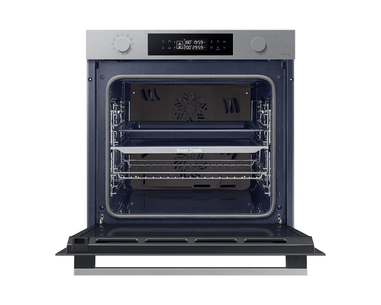 Forno da incasso Samsung NV7B44403BS Dual Cook Serie 4 76 L Acciaio Inox WiFi Classe A+