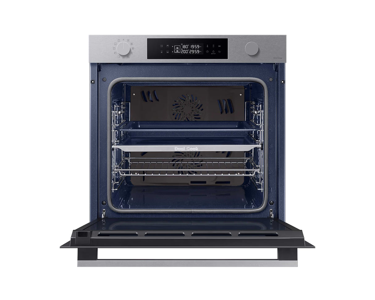 Forno da incasso Samsung NV7B44403BS Dual Cook Serie 4 76 L Acciaio Inox WiFi Classe A+