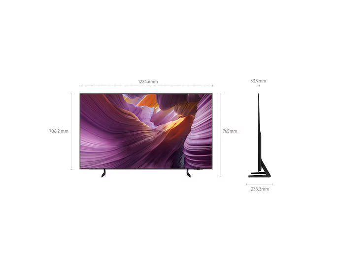 Smart TV Samsung QE83S85FAEXZT OLED S85F 83" 4K Vision AI (2025) Classe F