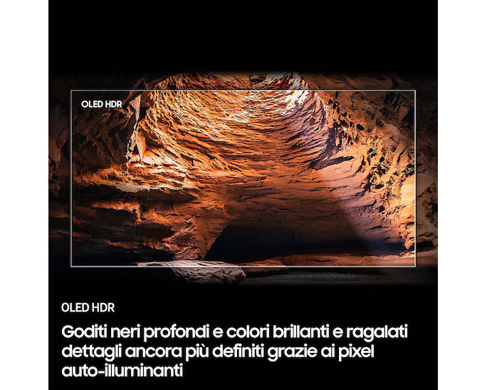 Smart TV Samsung QE83S85FAEXZT OLED S85F 83" 4K Vision AI (2025) Classe F