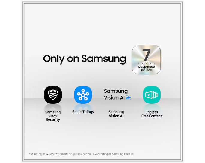 Smart TV Samsung QE83S85FAEXZT OLED S85F 83" 4K Vision AI (2025) Classe F