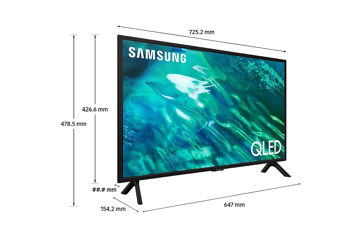 SAMSUNG TV QLED 32" SAMSUNG QE32Q50AAUXZT Q50A Full HD Smart TV HDR Classe G