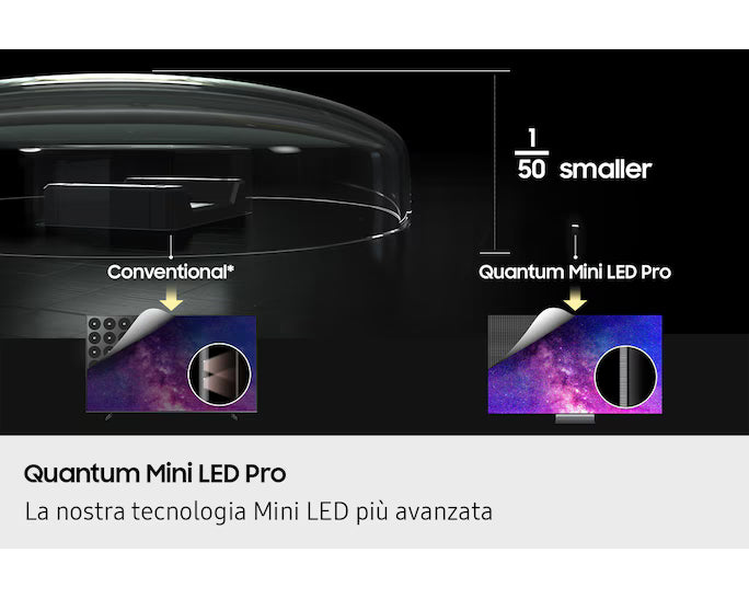 Smart TV Samsung QE65QN90FATXZT Neo QLED 65" 4K Vision AI Classe F