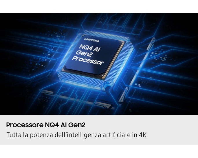 TV Samsung QE85QN70FAUX Neo QLED 85" Samsung NQ4 AI Gen2 Quantum Matrix Slim Motion Xcelerator 144Hz