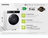 Lavatrice Samsung WW11DB7B94GEU3 Capacità 11KG  Classe A-20% Ecodosatore Wi-Fi AI