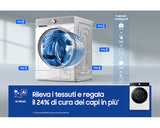 Lavatrice Samsung WW11DB7B94GEU3 Capacità 11KG  Classe A-20% Ecodosatore Wi-Fi AI