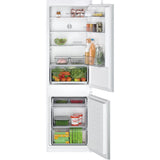 Frigorifero da incasso combinato Bosch KIV865SE0 177 cm Low Frost cerniera a traino Classe E