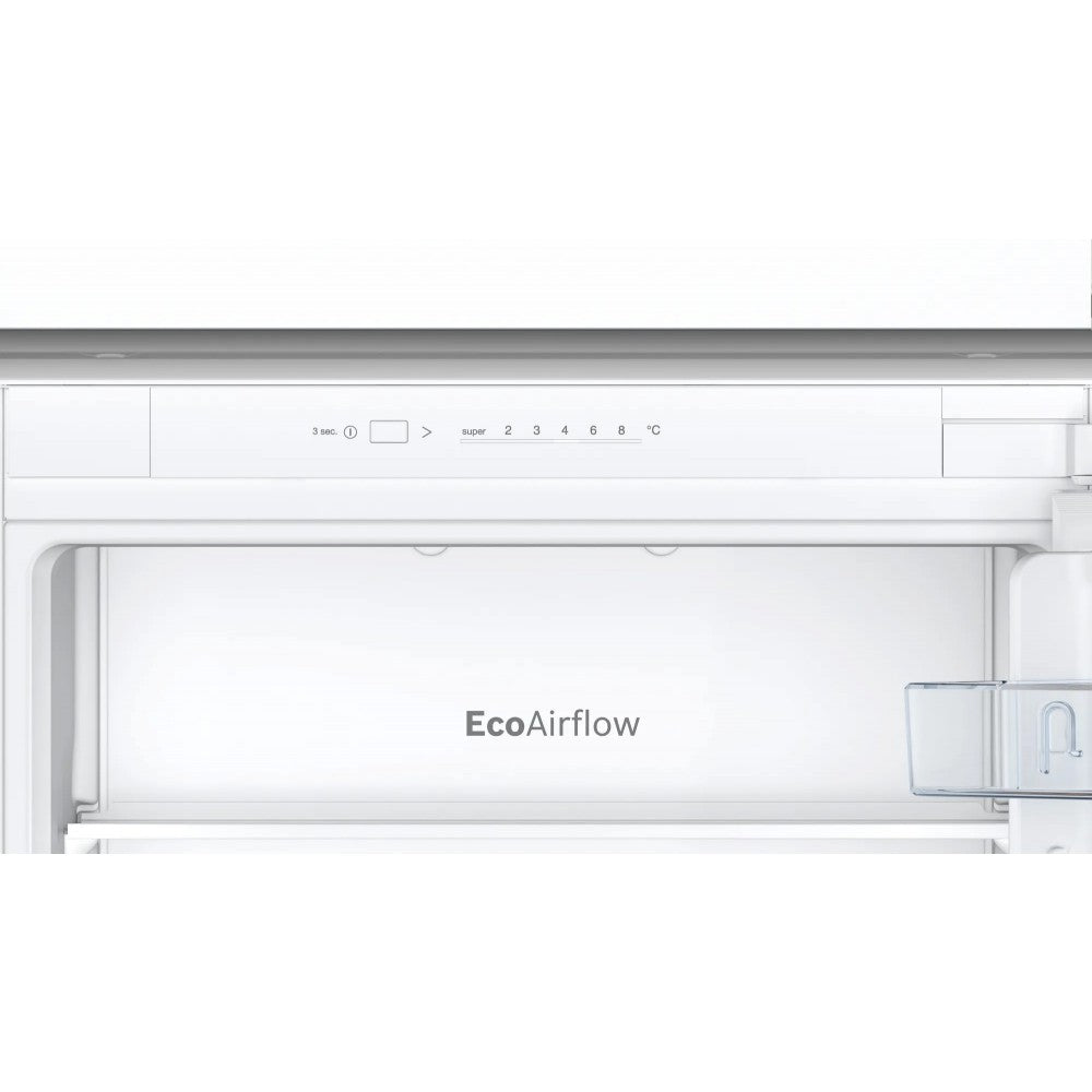 Frigorifero da incasso combinato Bosch KIV865SE0 177 cm Low Frost cerniera a traino Classe E