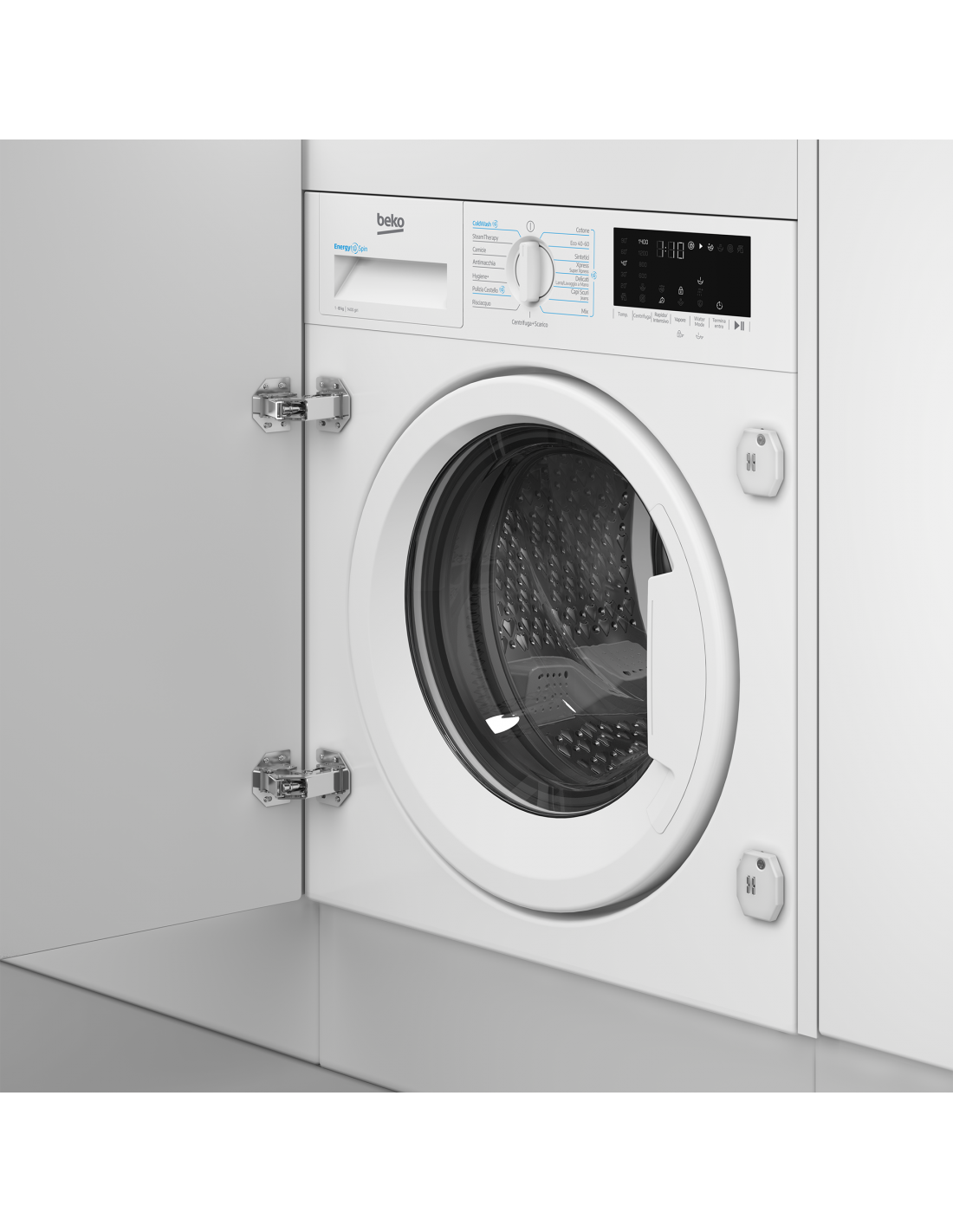 Lavatrice Beko WIT8A4BW Da Incasso Classe A Capacità 8 Kg Centrifuga 1400 Giri