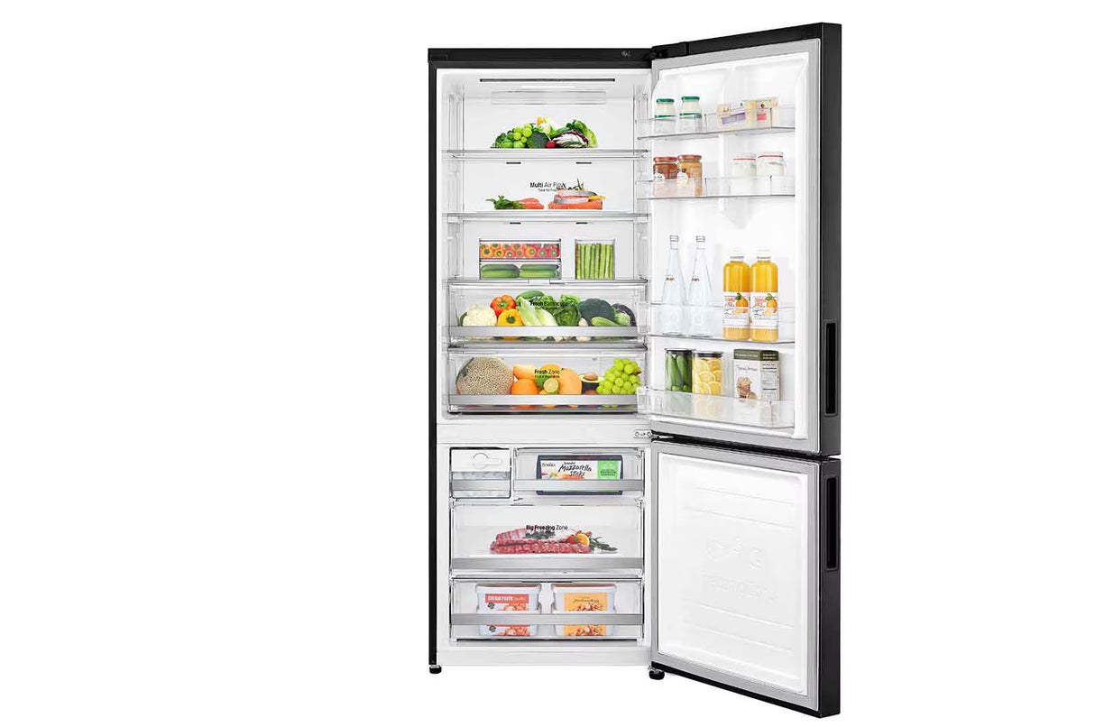 Frigorifero LG GBB569MCAMN Libera installazione Combinato Classe E 70cm Wifi Nero