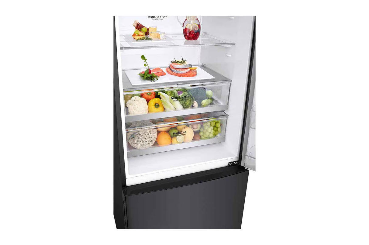 Frigorifero LG GBB569MCAMN Libera installazione Combinato Classe E 70cm Wifi Nero