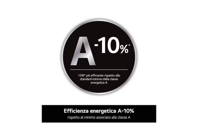 Lavatrice slim LG F2R3S09AIDD 9kg AI DD™ Serie R3 Classe A-10% 1200 giri