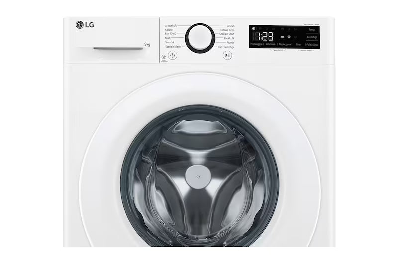 Lavatrice slim LG F2R3S09AIDD 9kg AI DD™ Serie R3 Classe A-10% 1200 giri