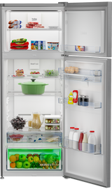Frigorifero Beko RDNE455E40DXBN Doppia Porta 455 Lt Classe E No Frost Metal Look