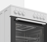 Cucina a gas Beko FBE62011WC con forno elettrico Ventilato 60x60 cm Classe A Bianco