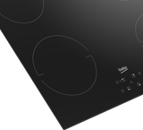 Piano Cottura Induzione Beko HII64401QT 60CM 4 Zone Cottura Colore Nero