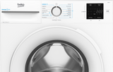 Lavatrice Beko BMWU3921W 9 Kg Classe A Prof. 55 cm 1200 giri Inverter Vapore EnergySpin  Bianco