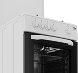 Cucina Beko CSG42009DW Forno A Gas 50X50 4 Fuochi Gas Classe A Colore Bianco Con Grill
