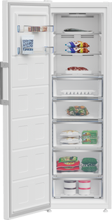 Congelatore verticale BEKO B5RMFNE314W Beyond 286L Classe E Total No-Frost Bianco