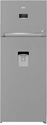 Frigorifero Beko RDNE455E40DXBN Doppia Porta 455 Lt Classe E No Frost Metal Look