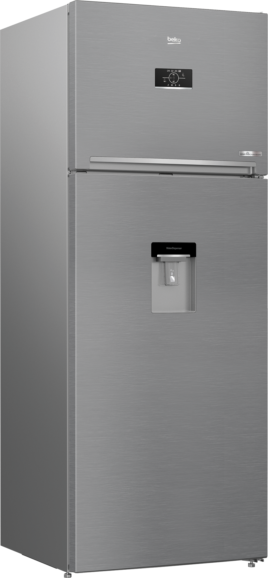 Frigorifero Beko RDNE455E40DXBN Doppia Porta 455 Lt Classe E No Frost Metal Look