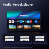 TV Hisense 75A69Q 75" UHD Smart TV AI 4K Smooth Motion Dolby Vision Dolby Audio