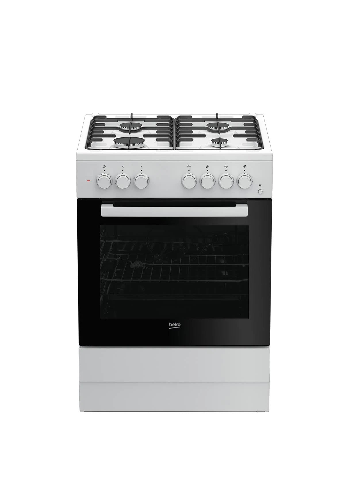 Cucina Beko FSST62110DW Forno Elettrico Statico 60X60 4 Fuochi Gas Colore Bianco Classe A
