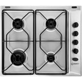 Piano Cottura Indesit PAA642IX/IWE1 A Gas 60CM 4 Fuochi inox