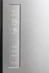 Frigorifero Haier HCR5919FOPG Quattro Porte Classe F Linea CUBE Nofrost Grey