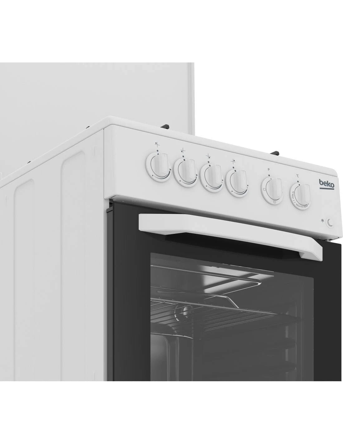 Cucina Beko CSS42014FW Forno Elettrico 4 Fuochi Gas 50x50 Colore Bianco Classe A