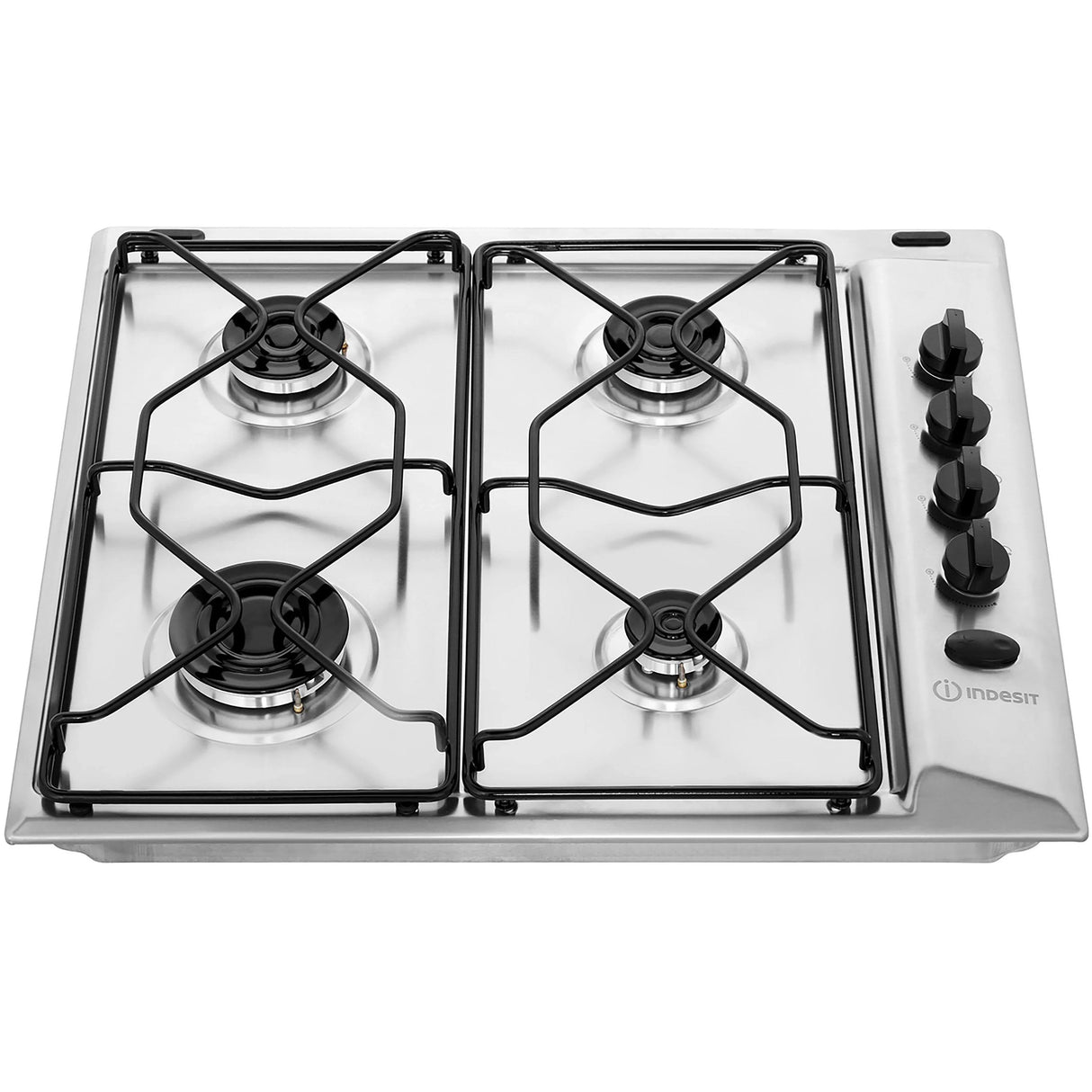 Piano Cottura Indesit PAA642IX/IWE1 A Gas 60CM 4 Fuochi inox