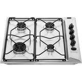 Piano Cottura Indesit PAA642IX/IWE1 A Gas 60CM 4 Fuochi inox
