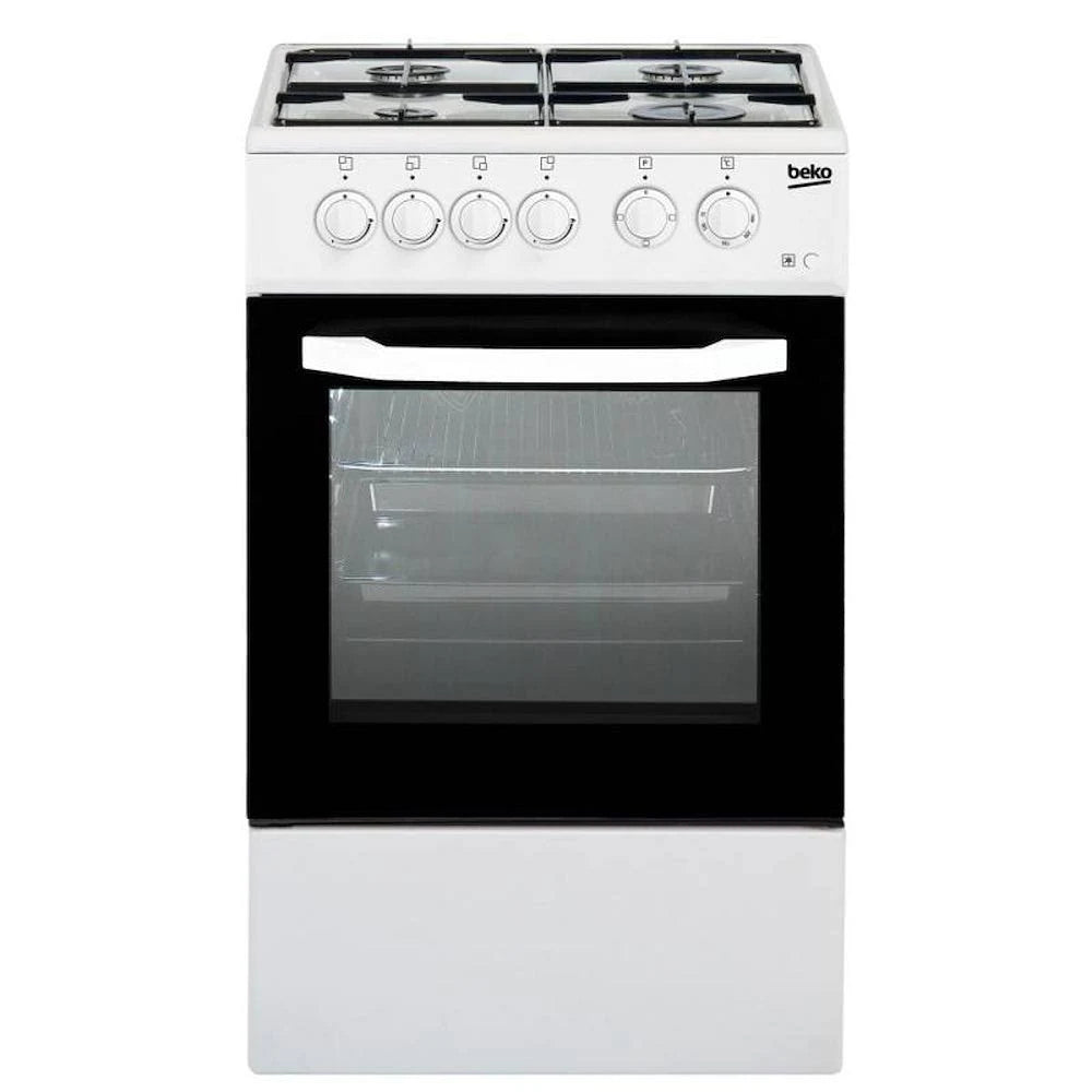 Cucina Beko CSS42014FW Forno Elettrico 4 Fuochi Gas 50x50 Colore Bianco Classe A