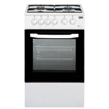 Cucina Beko CSS42014FW Forno Elettrico 4 Fuochi Gas 50x50 Colore Bianco Classe A