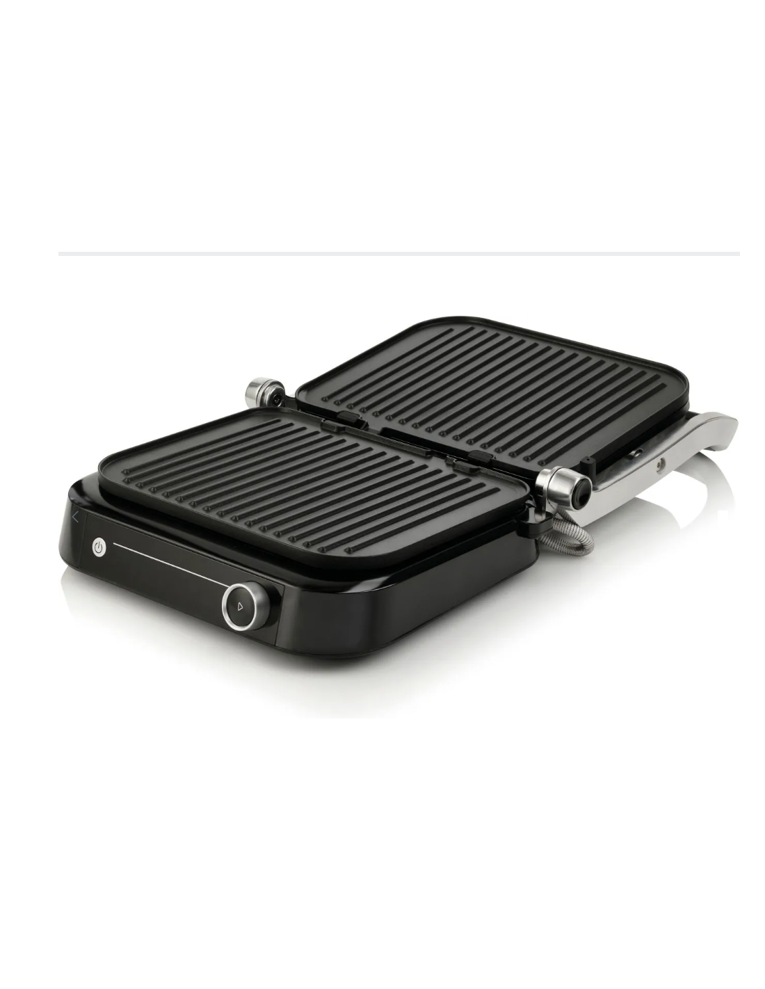 Griglia Hisense HCG2100S Bistecchiera Grill 2100W Colore Nero e Acciaio