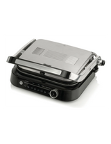 Griglia Hisense HCG2100S Bistecchiera Grill 2100W Colore Nero e Acciaio