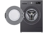 Lavatrice LG F4NX1009NMB Classe A Capacità 9 Kg Centrifuga 1400 Giri Colore Nero