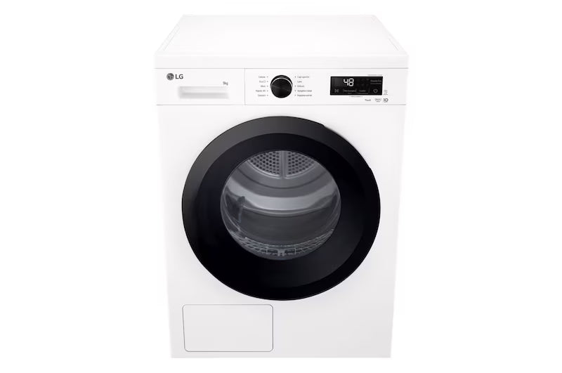 Asciugatrice LG RNX1009NWK 9 kg Pompa di calore Condensatore autopulente Wi-Fi Classe C
