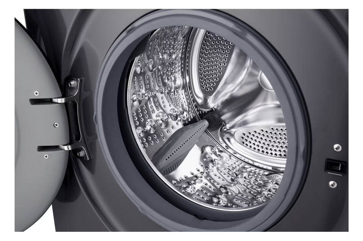 Lavatrice LG F4NX1009NMB Classe A Capacità 9 Kg Centrifuga 1400 Giri Colore Nero
