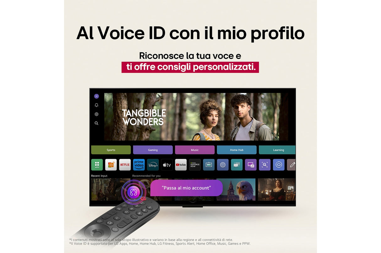 Hotel TV LG OLED77C55LA.API 77" OLED EVO 4K UHD WebOS25 Processore a9 Gen8 con AI