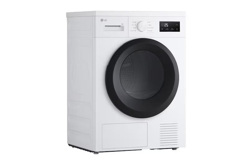 Asciugatrice LG RNA1008NWK 8 kg Pompa di Calore Classe A++ Bianco
