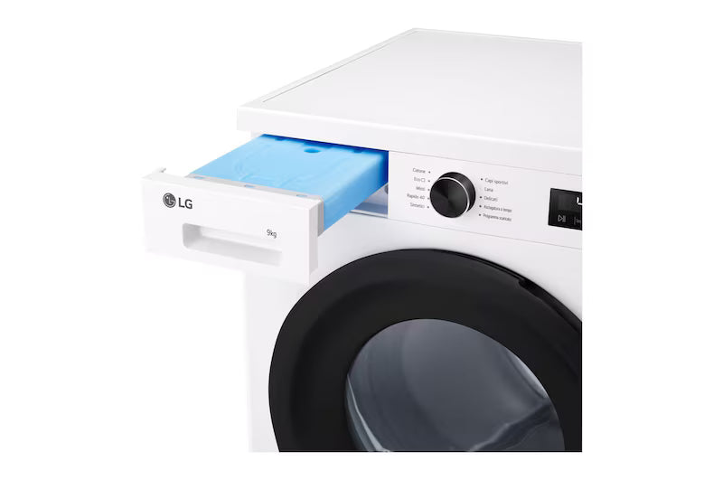 Asciugatrice LG RNX1009NWK 9 kg Pompa di calore Condensatore autopulente Wi-Fi Classe C