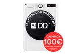 Lavasciuga LG D4R5010TSWS 10/6kg 1400 giri AI DD TurboWash 360 Vapore Allergy Care Classe D / A-10%