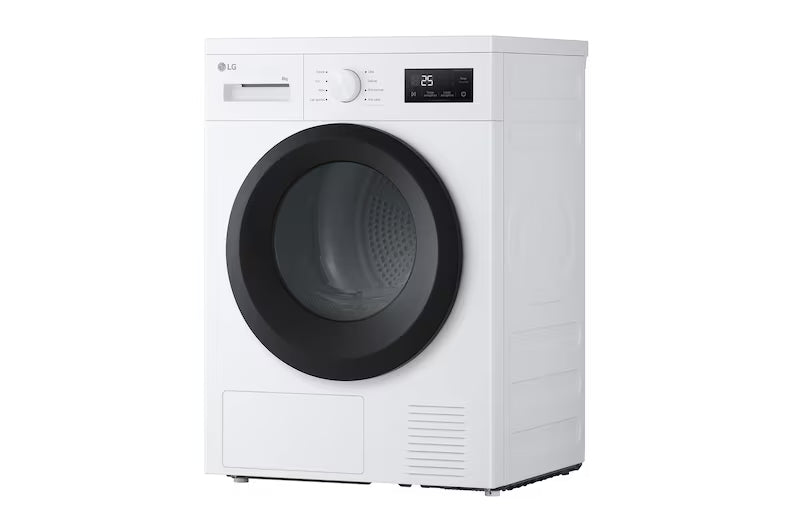 Asciugatrice LG RNA1008NWK 8 kg Pompa di Calore Classe A++ Bianco